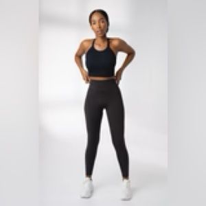 Balance Athletica/Vitality Athletic Black Tenacity Leggings in Midnight/black